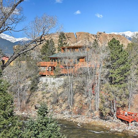 Buena Vista Retreat Steps To Arkansas River! Vila Exterior foto