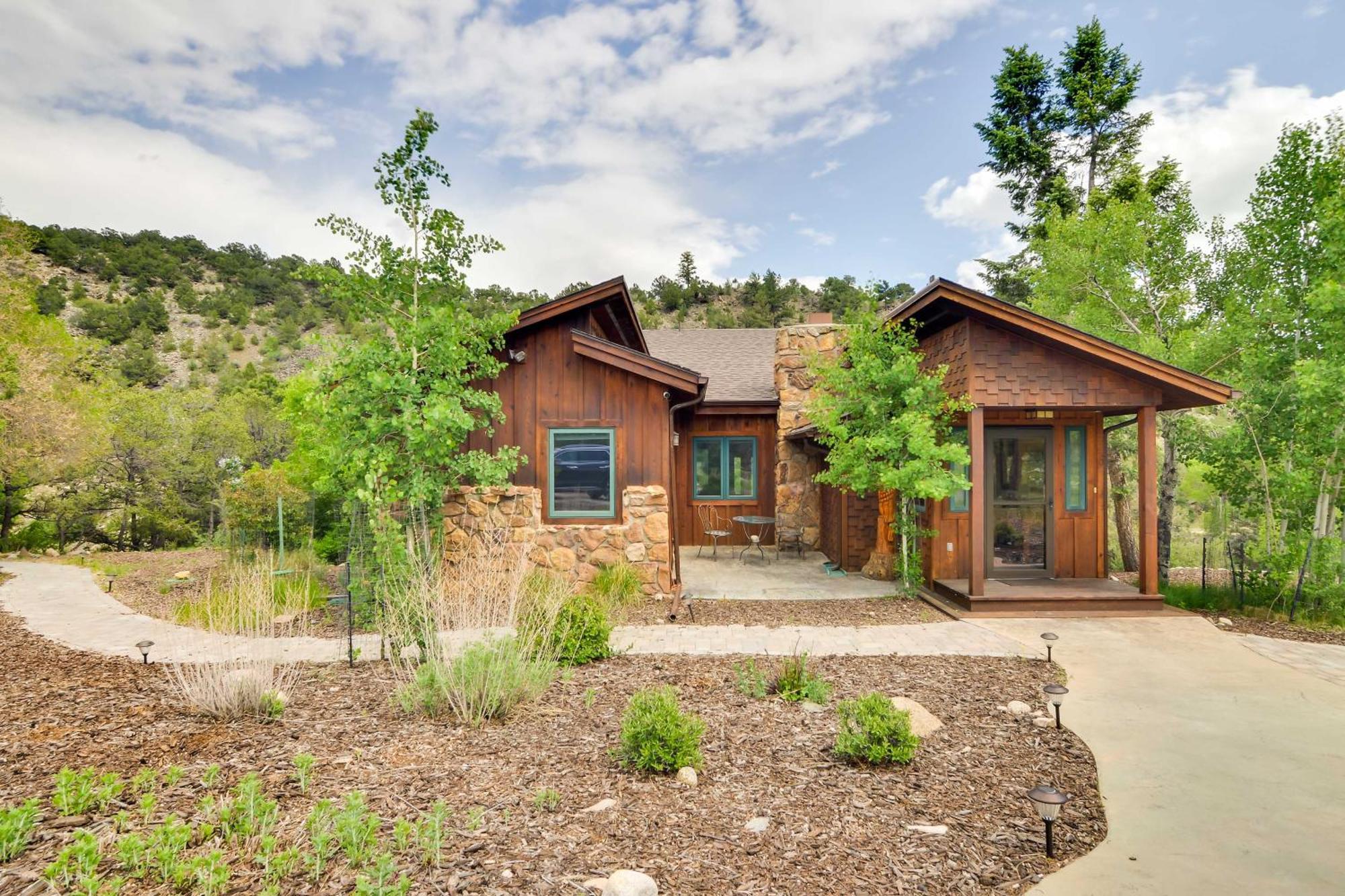 Buena Vista Retreat Steps To Arkansas River! Vila Exterior foto