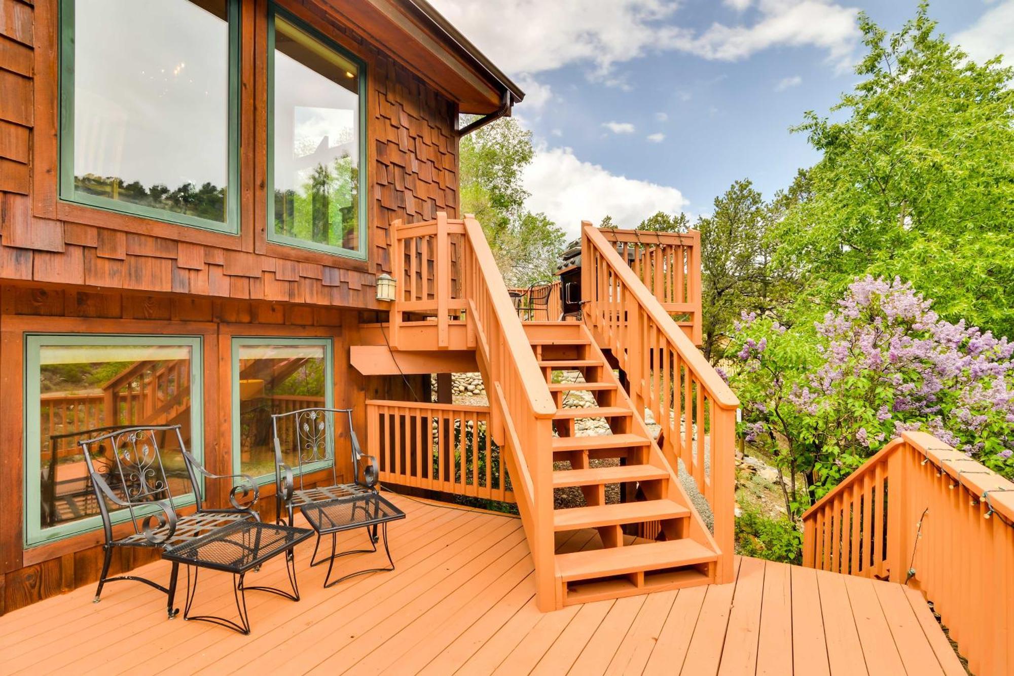 Buena Vista Retreat Steps To Arkansas River! Vila Exterior foto