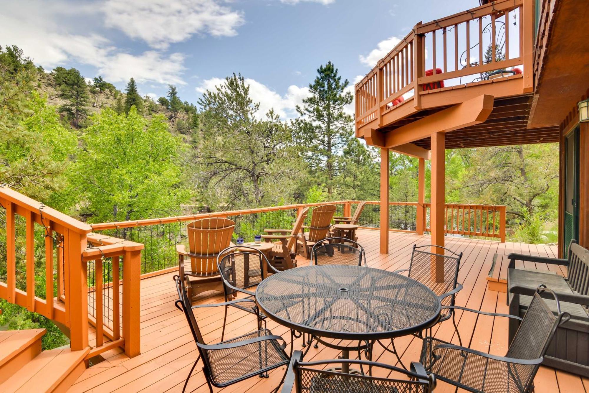 Buena Vista Retreat Steps To Arkansas River! Vila Exterior foto